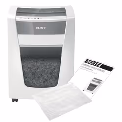 Leitz 80050000 distruggi documenti Taglio a frammenti 23 cm Bianco - Vista aggiuntiva 8