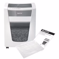 Leitz 80100000 distruggi documenti Taglio a frammenti 23 cm Bianco - Vista aggiuntiva 7