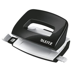 Leitz 50601095 perforatore e accessori 10 fogli Nero, Bianco