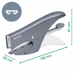 Leitz WOW Cucitrice a pinza, caricamento posteriore - Vista aggiuntiva 3