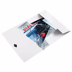 Leitz WOW Polipropilene (PP) Bianco A4