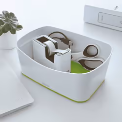 Leitz 53641054 dispenser nastro adesivo Polistirene (PS) Verde, Bianco