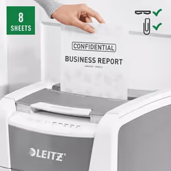 Leitz Distruggidocumenti automatico AutoFeed 150 P4 Office - Vista aggiuntiva 8