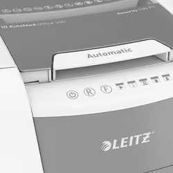Leitz 80140000 distruggi documenti Taglio a frammenti 22 cm Grigio, Bianco - Vista aggiuntiva 4