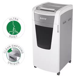 Leitz 80170000 distruggi documenti Triturazione incrociata 22,3 cm Grigio, Bianco - Vista aggiuntiva 5