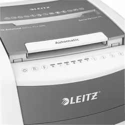 Leitz 80180000 distruggi documenti Taglio a frammenti 22,3 cm Grigio, Bianco - Vista aggiuntiva 4
