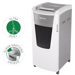 Leitz 80180000 distruggi documenti Taglio a frammenti 22,3 cm Grigio, Bianco - Vista aggiuntiva 5