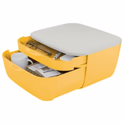 Leitz 53570019 vassoio da scrivania Polistirene (PS) Bianco, Giallo - Vista aggiuntiva 6