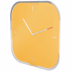 Leitz 90170019 orologio da parete e da tavolo Orologio al quarzo Quadrato Giallo - Vista aggiuntiva 5