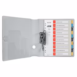 Leitz 12470000 intercalare Indice a linguetta numerico Polipropilene (PP)