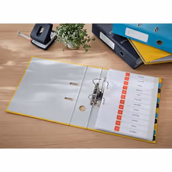 Leitz 10610019 raccoglitore ad anelli A4 Giallo