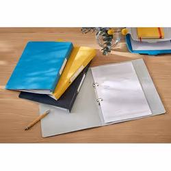 Leitz 42380089 raccoglitore ad anelli A4 Nero