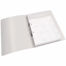 Leitz 42380089 raccoglitore ad anelli A4 Nero