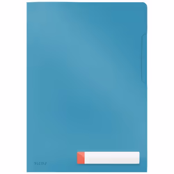 Leitz 47080061, Cartella per file convenzionale, A4, Polipropilene (PP), Blu, Opaco, Ritratto