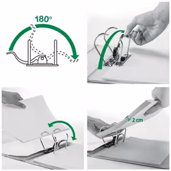 Leitz 10190095 raccoglitore ad anelli Nero - Vista aggiuntiva 4