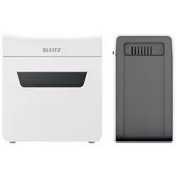 Leitz 80900000 distruggi documenti Grigio, Bianco - Vista aggiuntiva 4
