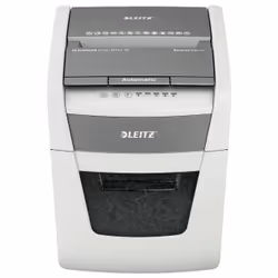 Leitz IQ Distruggidocumenti automatico Autofeed 50X P4 Small Office, Triturazione incrociata, 22 cm, 4 x 28 mm, 20 L, 55 dB,  ...
