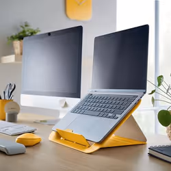 Leitz Ergo Cosy Supporto per Giallo 17"