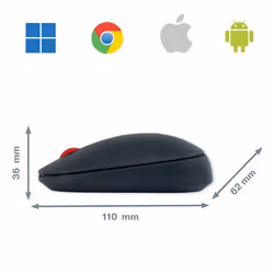 Leitz Cosy mouse Ufficio Ambidestro RF senza fili + Bluetooth 4000 DPI - Vista aggiuntiva 7