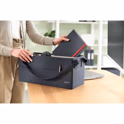 Leitz 64440089 borsa e tracolla Tessuto Nero Unisex Borsa a mano - Vista aggiuntiva 5