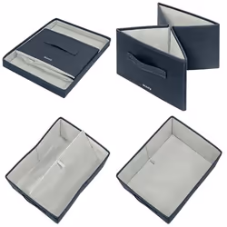 Leitz 61440089 scatola di conservazione Armadietto portaoggetti Rettangolare Tessuto Blu - Vista aggiuntiva 4