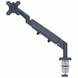 Leitz 64890089, 9 kg, 43,2 cm (17"), 81,3 cm (32"), 75 x 100 mm, Regolazione altezza, Grigio
