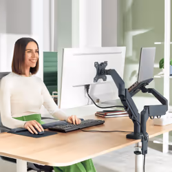 Leitz 65380089 support d'écran plat pour bureau 81,3 cm (32") Gris foncé - Vista aggiuntiva 5