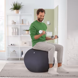 Leitz Active Sitzball 55cm Grigio Interno Sfera - Vista aggiuntiva 5