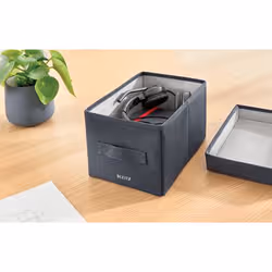 Leitz 61460089 scatola di conservazione Armadietto portaoggetti Rettangolare Tessuto Blu - Vista aggiuntiva 2