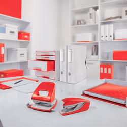 Leitz 55472026 cucitrice Punto standard Rosso - Vista aggiuntiva 2