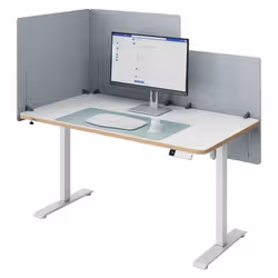 Leitz 61230085 divisore dello spazio di lavoro Divisorio da scrivania 700 x 800 mm Grigio - Vista aggiuntiva 3