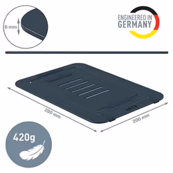 Leitz 63460089 supporto per laptop Braccio per computer portatile e tablet Grigio scuro 43,2 cm (17") - Vista aggiuntiva 6