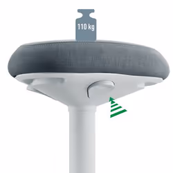 Leitz 65440085 sedia da ufficio e computer Seduta imbottita - Vista aggiuntiva 7
