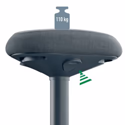 Leitz 65450089 sedia da ufficio e computer Seduta imbottita - Vista aggiuntiva 6