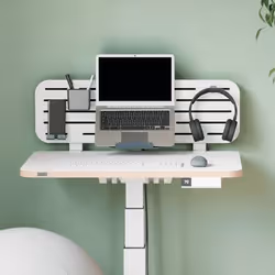 Leitz 65490000 vassoio da scrivania MDF, Plastica riciclata, Gomma Bianco - Vista aggiuntiva 2