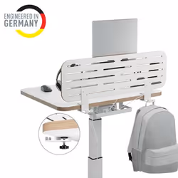 Leitz 65490000 vassoio da scrivania MDF, Plastica riciclata, Gomma Bianco - Vista aggiuntiva 4