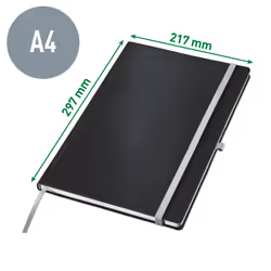 Leitz 44751094 quaderno per scrivere A4 80 fogli Nero - Vista aggiuntiva 5