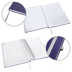 Leitz 44761069 quaderno per scrivere A4 80 fogli Blu - Vista aggiuntiva 4