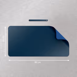 Leitz 53820068 sottomano Cloruro di polivinile (PVC) Blu scuro - Vista aggiuntiva 4