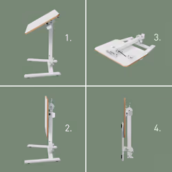 Leitz 65880001 scrivania per computer Bianco - Vista aggiuntiva 3
