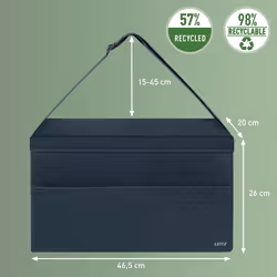 Leitz 67230089 scatola di conservazione Custodia di conservazione Rettangolare Tessuto Grigio - Vista aggiuntiva 8