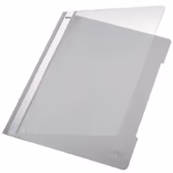 Leitz Standard Plastic File Grey A4 PVC (25), Grigio, PVC, A4, 233 mm, 310 mm