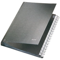 Leitz 58310095 divisore Nero A4