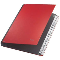 Leitz 59310025 divisore Rosso Polipropilene (PP)