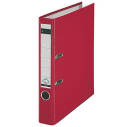 Leitz 180° Plastic Lever Arch File raccoglitore ad anelli A4 Rosso