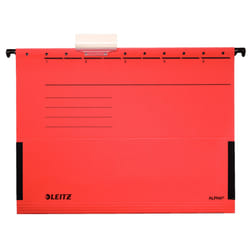 Leitz Alpha cartella sospesa e accessorio A4 Rosso