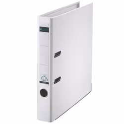 Leitz 180° Plastic Lever Arch File, A4, Bianco, 350 fogli, 5,2 cm, 55 mm, 320 mm