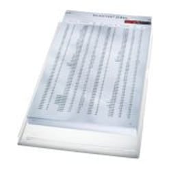 Leitz 40563003 cartella Cloruro di polivinile (PVC) Trasparente A4