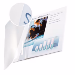 Leitz Soft Covers, Bianco, 70 fogli, 214 mm, 302 mm, 11 mm