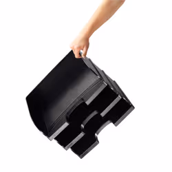 Leitz 52190095 vassoio da scrivania Plastica Nero - Vista aggiuntiva 3